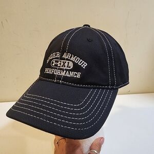 Under Armour Performance XL Black Adjustable Baseball cap L
